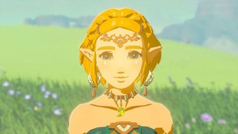 Legend Of Zelda Screenshots, Anime Screenshots Scene, Zelda With Short Hair, Princess Zelda Icon, Totk Zelda, Toy Pictures, Zelda Drawing, Zelda Totk, Legend Of Zelda Characters