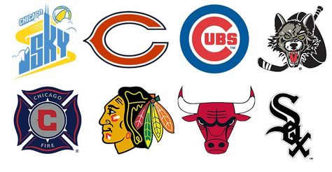 Illinois Sports Teams Logos, Chicago Sports Teams, Detroit Sports, Kunst Tattoos, Sport Management, Sports Team Logos, Chicago Sports, American Football Team, All Team