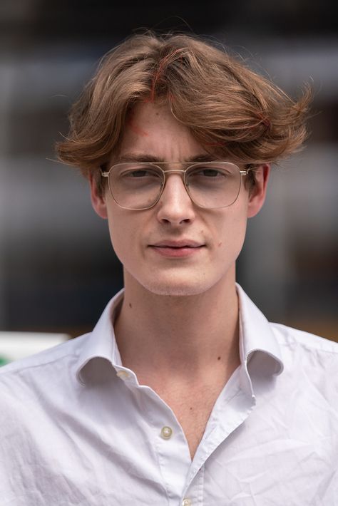 Guy Portrait Reference, Glasses On Head Reference, Glasses On Face Reference, Guy With Glasses Drawing Reference, Character Inspiration Male Glasses, Nerdy Guys With Glasses Drawing, Charles De Vilmorin, San Francisco At Night, Boy Sketch