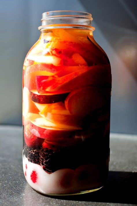 Preserving Fruit, Edible Cocktails, Melissa Clark, Whiten Teeth, Fruit Preserves, Nyt Cooking, Dark Rum, Mixed Berries, Non Alcoholic Drinks