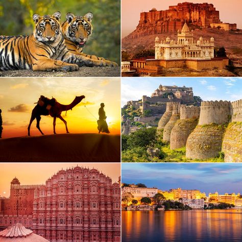 Rajasthan Weekend Getaway Packages - Enjoy your weekends in Rajasthan with short break holiday tour packages. Rajasthan Tourism, Humayun’s Tomb, India Gate, Red Fort, Golden City, States Of India, Beautiful Cities, Blue City, Short Break