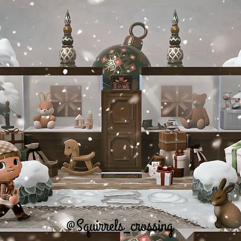 🐿️Squirrels Crossing🐿️ on Instagram: "|Toy Store🧸🪀| Hi friends! Here is the Toy Store on Mittens🧤♥️ for #acnhcrossmas by my friend @storybrook_acnh ♥️ trying to pick out a new toy🤔 gonna go with a stuffed bunny🐰Happy shopping!🛍️ Have a great day everyone!♥️ ____________________________________________________ #acnhfriends #acnhfandom #animalcrossing #animalcrossingnewhorizons #animalcrossingdesigns #acnhphotography #acnhcreators #acnhcreations #animalcrossingisland #nintendoswitchgames #mittens #toystore #nookspiration #acnhwinter #acnhsnow #acnhtoystore #acnhbuilds" Acnh Toy Day, Acnh Toy Shop, Acnh Toy Store, Stuffed Bunny, New Toy, New Animal Crossing, Squirrels, New Toys, Toys Shop