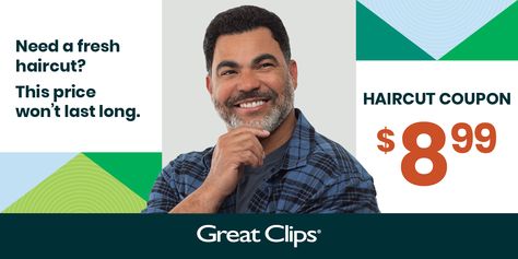 Great Clips Haircut, Great Clips Coupons, Haircut Coupons, Coupon Hacks, New Trendy Hairstyles, Free Haircut, Haircut For Men, Coupons Canada, Fresh Haircut