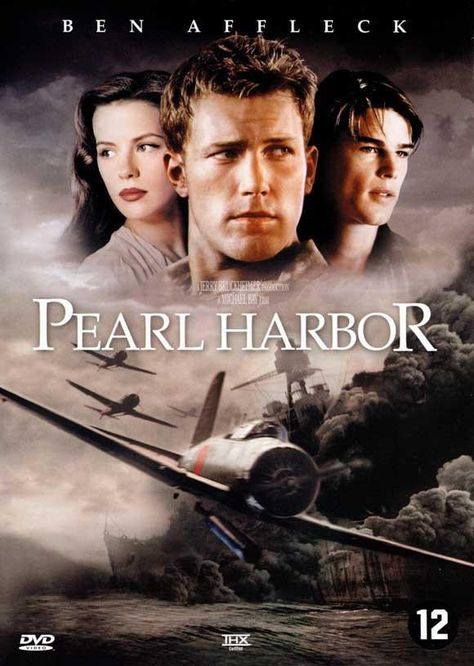 Pearl Harbor (Dutch) 27x40 Movie Poster (2001) Pearl Harbour Movie, Pearl Harbor Movie, Sean Faris, Perang Dunia Ii, Kim Coates, Ian Bohen, Sung Kang, Josh Hartnett, Michael Bay