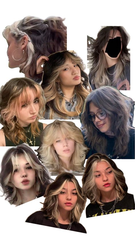 Halo Highlights, Wolf Cut, Halo, Highlights, Hair Styles, Hair, Beauty, Quick Saves