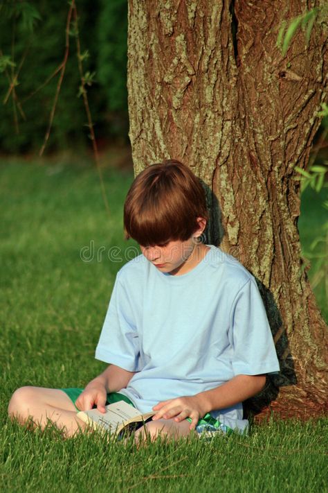 Boy Reading. Book under tree , #affiliate, #Reading, #Boy, #tree, #Book #ad Reading Book Under Tree, Reading In A Tree, Boy Reading Book, Boy Reading, Back To School Activities, Reading Book, Kids Reading, School Activities, A Tree