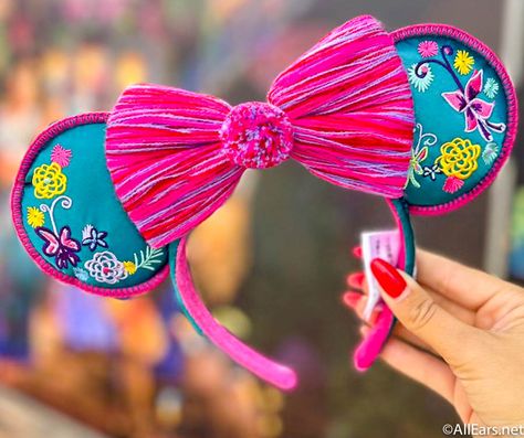 Embroidered Mickey Ears, Encanto Disney Ears, Disney Ears Hat, Disneyland Ears, Disney Animated Movies, Mickey Mouse Ears, Minnie Mouse Ears, Disney Ears, Ear Hats