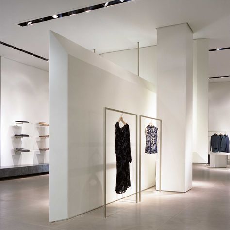 Jil Sander Berlin | Gabellini Sheppard Inner Being, West Berlin, Store Layout, Light Film, Curved Walls, Geometric Form, Jason Wu, Ceiling Height, American Design