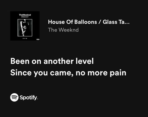 #spotify House Of Balloons The Weeknd, The Weeknd Lyrics, Weeknd Lyrics, Dark Glamour, All Lyrics, House Of Balloons, Royal Elite, The Weeknd, Balloons