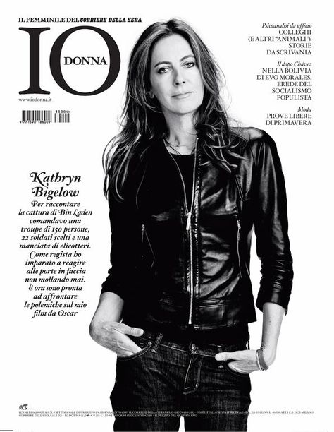 Kathryn Bigelow Kathryn Bigelow, Senior Fashion, Front Profile, Woman Magazine, Makeup Over 50, Cover Magazine, Breaking Barriers, Female Inspiration, Celebrity Photography