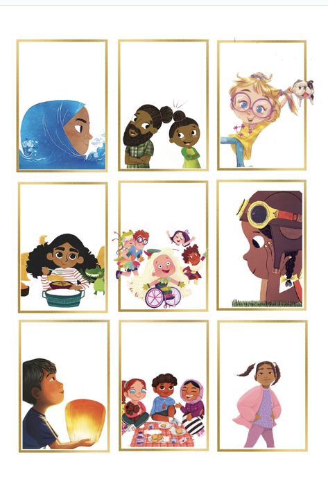 Culturally Diverse Classroom Decor, Diverse Classroom Decor, Book Character Posters, Characters From Books, Diverse Classroom, Multicultural Classroom, Multicultural Activities, Diversity In The Classroom, Character Posters