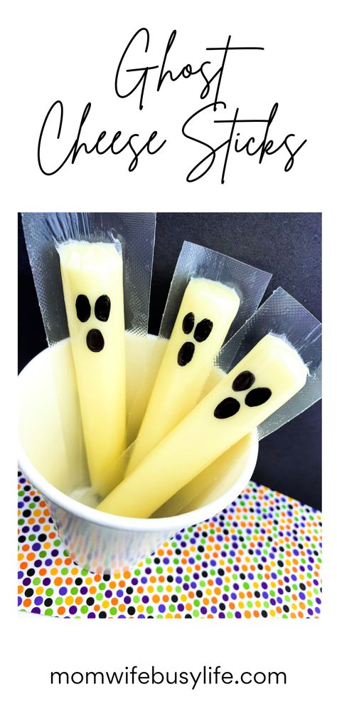 Halloween String Cheese Ideas, Ghost String Cheese, Ghost Cheese Sticks, Cheese Stick Ghosts, Halloween Cheese Sticks, Halloween Cheesesticks, Ghost Themed Food, Unique Halloween Party Ideas, Lilly Party