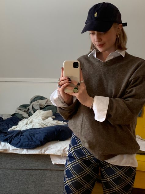 Polo Cap Outfit, Ralph Lauren Cap Outfit, Ralph Lauren Cap, Cap Outfit, Study Better, New Wardrobe, Ball Cap, Sweden, Women's Fashion