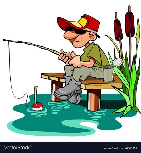 Fishing Clipart, Cartoon Template, Fish Clipart, Fishing Pictures, Cartoon Fish, Fish Drawings, Cartoon Sketches, Fish Man, Cartoon Man