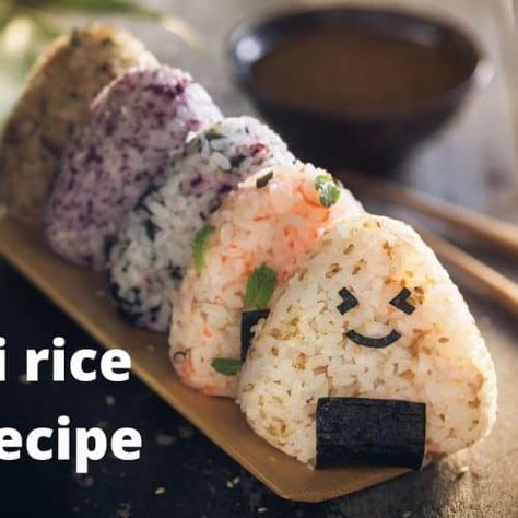 3 Japanese Rice Balls recipes | how to make Onigiri and Ohagi Onigiri Rice Balls Recipe, Onigiri Recipe, Japanese Rice, Vegan Meal Prep, Bulgogi, Japanese Cooking, Japanese Dishes, Rice Balls, Balls Recipe