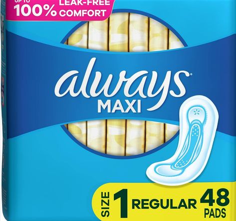 Always Maxi Pads, Always Pads, Maxi Pads, Feminine Pads, Dr Wardrobe, Period Kit, Maxi Pad, Feminine Health, Feminine Care