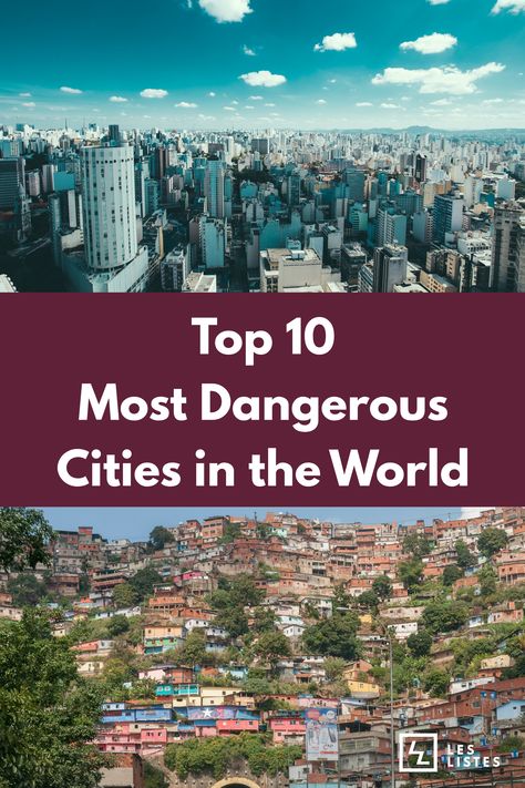 There are many dangerous places in the world. For people living in many western and countries, they do not realize how true this statement actually is. Check out below for a list of some of the most dangerous cities in the world. #top10list Dangerous Things To Do, Dangerous Places In The World, Popular Cities In The World, Most Famous Buildings In The World, India Famous Place, Friends Always, Top 10 List, People Living, Places In The World