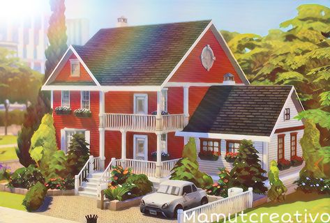 Roblox Builds, Sims4 House, Sims Houses, Little House Plans, Sims Building, Sims 4 Build, Sims 4 Houses, Building Ideas, Sims House