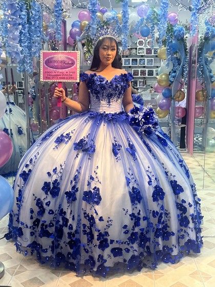 15 Quinceanera Dresses, Blue Quinceanera Dress, Royal Blue Quinceanera Dresses, 15 Quinceanera, Quinceanera Stuff, Royal Blue Quince, Royal Blue Quinceanera, Quinceañera Dresses, Lavender Prom Dresses