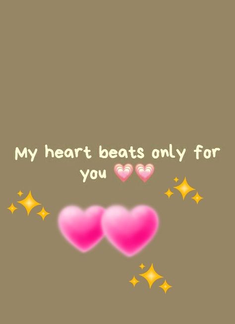 I place my heart with yours to be in sync forever and forever!! My love beats for you each and everyday ❤❤😍😍😍 Famous Love Quotes, Soulmate Love Quotes, Sweet Love Quotes, Beautiful Love Quotes, I Love You Baby, True Love Quotes, Love You Baby, I Love You Quotes, No One Loves Me