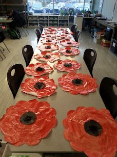 Anzac Craft, Canada Day Crafts, Remembrance Day Activities, Remembrance Day Art, Poppy Craft, John Mccrae, Remembrance Day Poppy, School Displays, Poppy Art