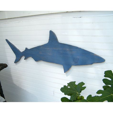 Wooden Shark, Shark Sign, Shark Pool, Wall Art Boys Room, Mako Shark, Shark Art, Pool Signs, Boys Room Wall Art, Large Sign