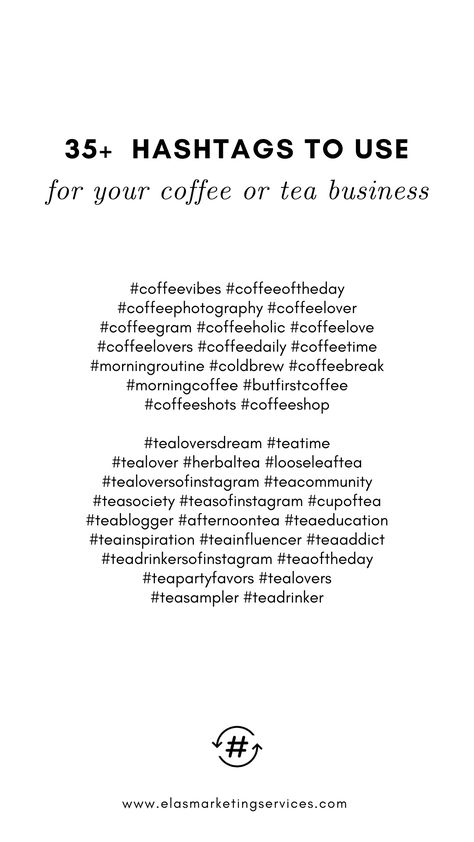 Coffee Hashtags Instagram, Hashtags For Instagram, Ig Captions, Tea Party Favors, Friends Gif, Instagram Hashtags, Social Media Marketing Business, Coffee Photography, Dance Choreography Videos