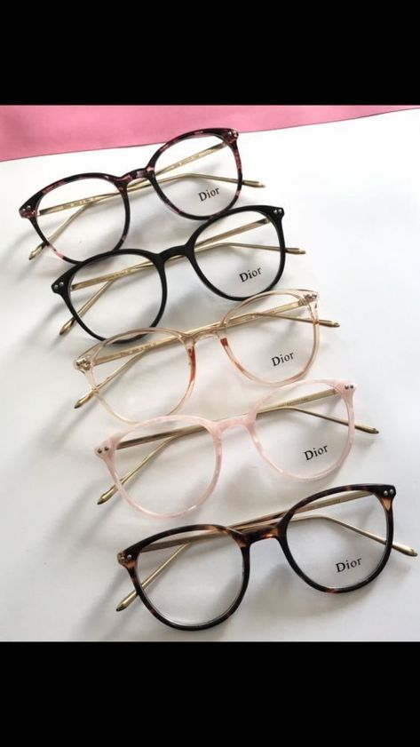 Nice one Simple Sunglasses, Dior Summer, Cute Glasses Frames, Dior Eyeglasses, Glasses Frames Trendy, Fake Glasses, Glasses Trends, Womens Glasses Frames, Cat Eye Glasses Frames