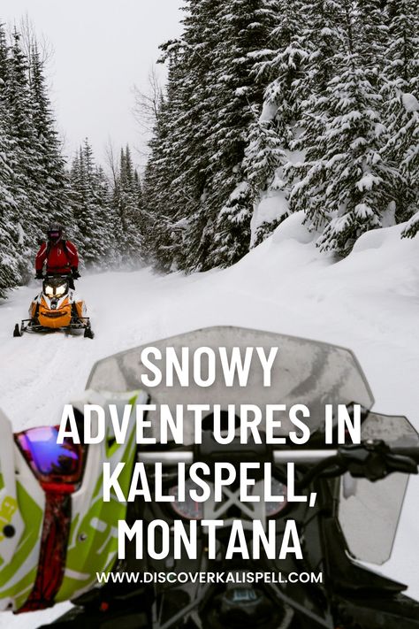 If you're ready to experience winter in Montana - we have all the best things to tell you. Kalispell, Montana is filled with the best trails and outdoor fun you can find. Learn more. Kalispell Montana, Montana Vacation, Cross Country Skier, Lake Mcdonald, Flathead Lake, Mountain Ranges, Big Sky Country, Mountain Town, Ski Area