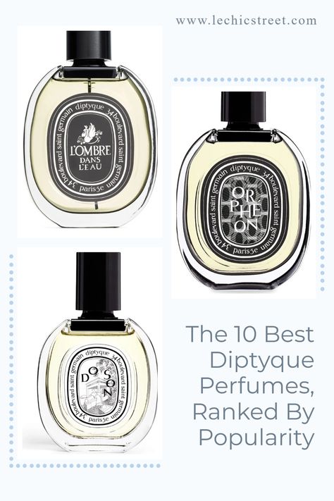 The 10 Best Diptyque Perfumes. Looking for the best selling diptyque perfume to give as a perfume gift or a new scent for yourself? Check out the best perfume aesthetic that are floral aesthetic or vanilla aesthetic. Lots of gorgeous sweet smelling perfumes and fragrances that are either floral aesthetic, vanilla aesthetic or earthy aesthetic. Check out of the list of the best and classic diptyque perfumes that you will love. #perfume #fragrances #perfume #aesthetic #diptyqueperfumes #diptyque Dyptique Perfume Aesthetic, Diptyque Perfume Aesthetic, Diptyque Aesthetic, Perfume Diptyque, Perfume Collection Aesthetic, Perfume Wardrobe, Diptyque Perfume, Winter Perfume, Vanilla Aesthetic