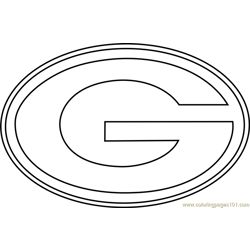 NFL Coloring Pages for Kids Printable Free Download - ColoringPages101.com Packers Logo, Green Bay Packers Logo, Love Coloring Pages, Nfl Packers, Printable Adult Coloring Pages, Free Printable Coloring Pages, Printables Kids, Green Bay Packers, Free Kids