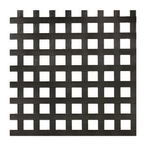 Acurio Latticeworks 1/4 in. x 32 in. x 4 ft. Black Ginger Dove Vinyl Decor Panel-3248PVCBK-GNDV - The Home Depot Deck Skirt, Lattice Deck, Plastic Lattice, Decorative Screen Panels, Square Lattice, Vinyl Frames, Vinyl Decor, House Deck, Decorative Screens