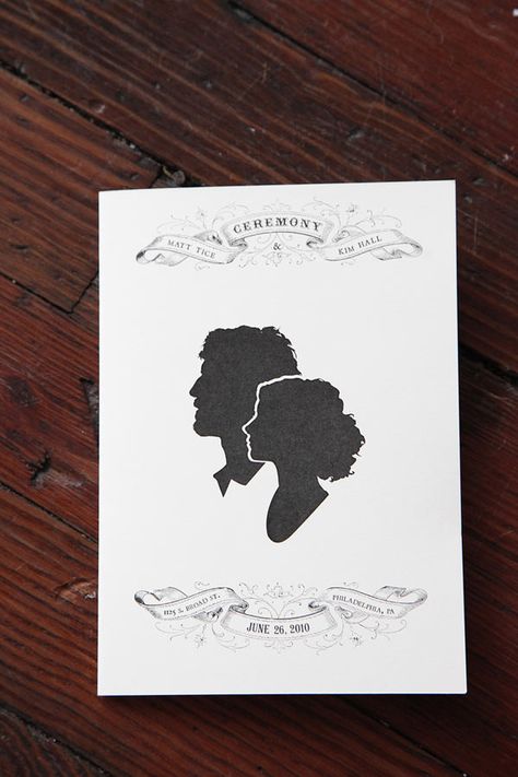 Silhouette Wedding Invitation, Silhouette Invitations, Invitation Design Inspiration, Silhouette Wedding, Urban Farm, Wedding Silhouette, Silhouette Photos, Love Me Do, Invitation Inspiration