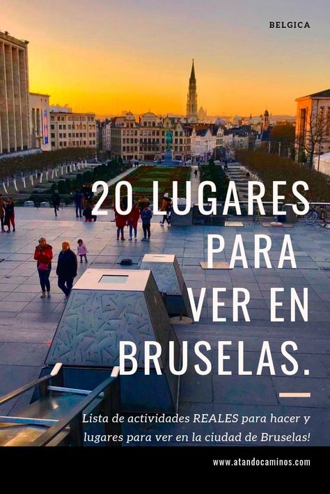 Guía de viaje 2019 con las mejores actividades turísticas que hacer y lugares que ver en Bruselas, Bélgica. Organiza tu viajes a Bruselas para recorrer en un día, dos días o incluso tres días. También puedes viajar de Bruselas a Brujas o Gante para ver la ciudad en un día. #bruselas #brussels #belgica #belgium #europa #europe #travel #viajar #guiadeviaje #travelguide #turismo #tourism #viajes #wanderlust Europe Packing List, Packing For Europe, Travel Wishlist, Amsterdam Travel, Travel Goals, Riviera Maya, Travel Planner, World Traveler, Travel Bucket List