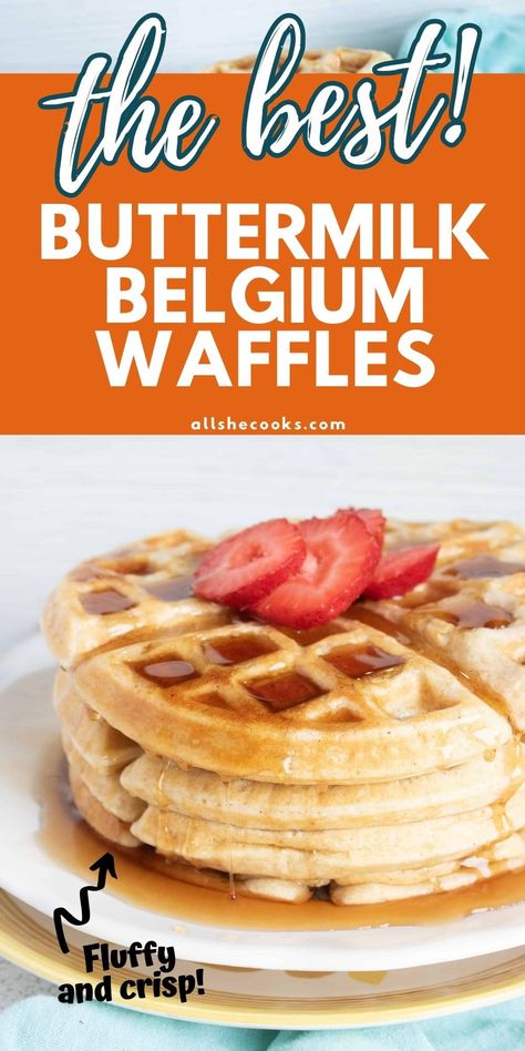 Belgian Waffle Recipe Buttermilk, Waffles Recipe Homemade Buttermilk, Homemade Buttermilk Waffle Recipe, Best Buttermilk Waffles, Best Waffle Recipe Belgium, Buttermilk Belgian Waffle Recipe, Waffle Recipe With Buttermilk, Waffle Recipe Buttermilk, Waffle Recipe Self Rising Flour