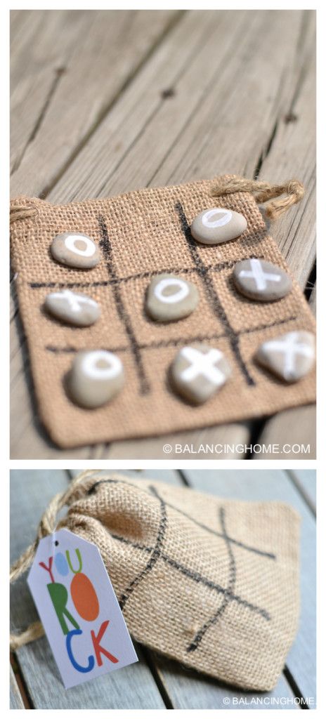 Tic Tac Toe Rocks, Diy Purse Making, Christmas Gifts Diy Homemade, Diy Gifts For Girlfriend, Gift Bags Diy, Diy Bags Purses, Easy Camping, Cadeau Diy, Diy Purse