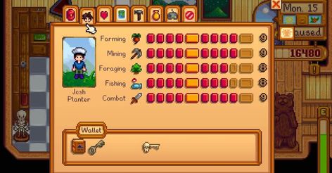 Stardew Valley Level Up Guide, Stardew Valley Skills, Stardew Valley Professions, Skill Tree, Stardew Valley Tips, Finding Treasure, Computer Game, Old Games, Stardew Valley