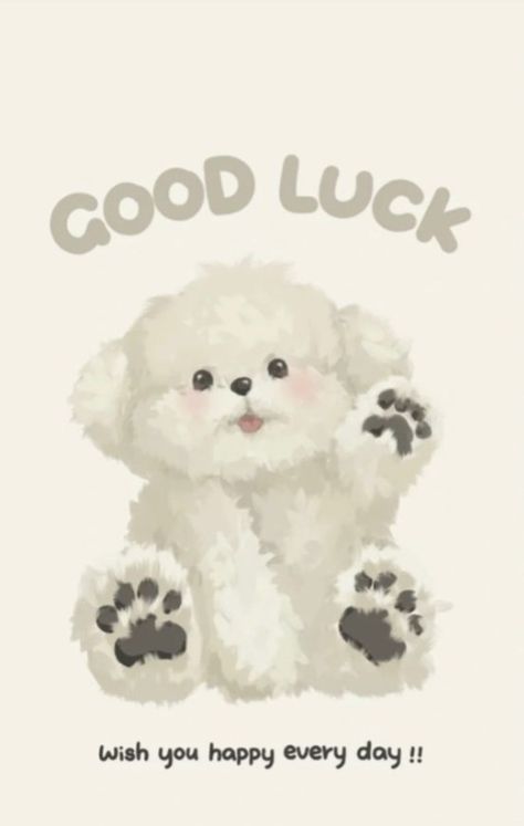 Paw Wallpaper, Good Luck Wishes, Cute Backgrounds For Iphone, Cute Home Screen Wallpaper, Cute Dog Wallpaper, Cute Home Screens, Iphone Wallpaper Classy, Iphone Lockscreen Wallpaper, 강아지 그림