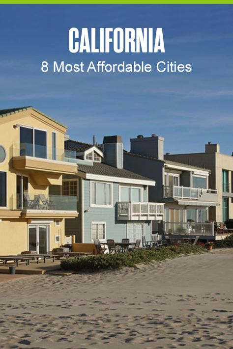 California is the second most expensive state to live in. With median home prices around $547,900 and notoriously high costs of living throughout the state, you might be discouraged from moving to the Golden State. But there are ways to get the best of both worlds! If you’re willing to compromise on which city you live in, you can find affordable housing, safe neighborhoods, and excellent West Coast amenities. We're sharing the eight most affordable places to live in California! Cheapest Places To Live, Extra Space Storage, Beach Vacation Style, Moving Overseas, Safe Neighborhood, California Living, Places To Live, Space Storage, California City