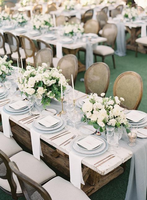 Wedding table linen ideas