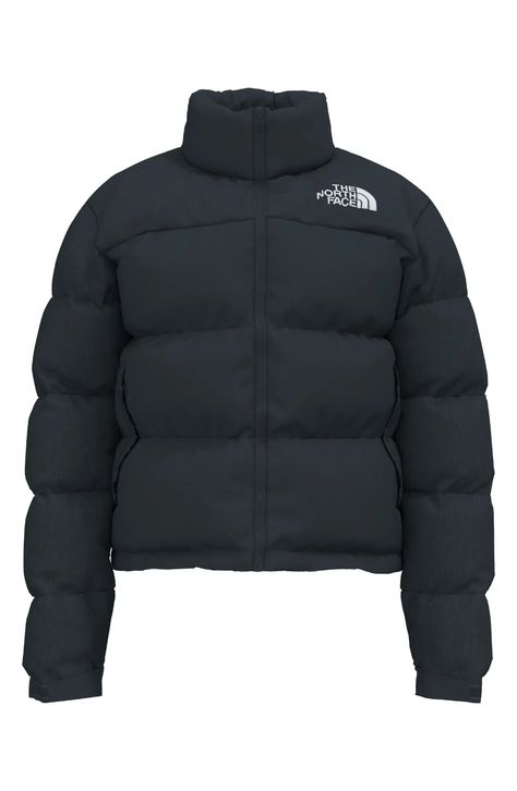 North Face Bubble Jacket, North Face Aesthetic, The North Face Nuptse 1996, North Face Jacket Outfit, Supermodel Outfits, Retro Nuptse Jacket, Nuptse Jacket, North Face Nuptse, North Face Puffer Jacket