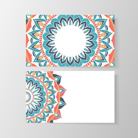 Email Vector, Free Vector Business Cards, Mandala Card, Business Card Set, Jelly Wallpaper, Mandala Floral, Visiting Card Design, Elegant Business Cards, About Business