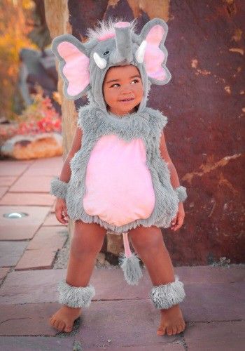 Toddler Elsa the Elephant Horton Costume, Elephant Halloween, Elephant Costume, Elephant Costumes, Elephant Dress, Stylish Baby Clothes, Animal Costumes, Costumes For Teens