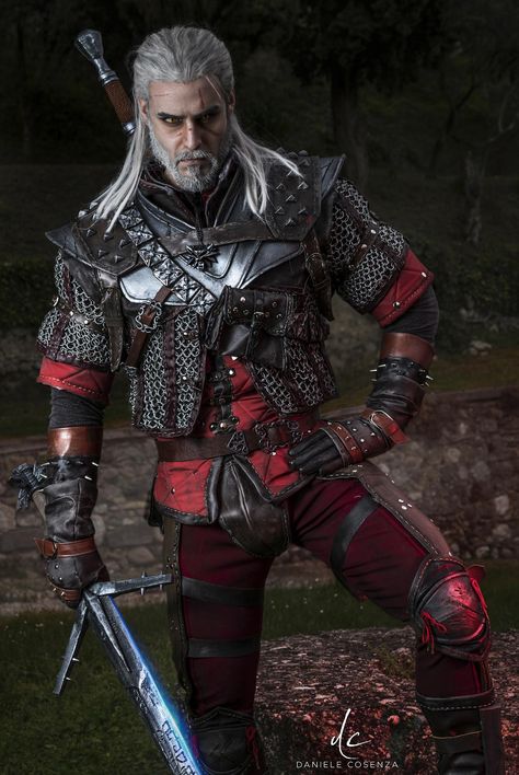 Witcher Armor Cosplay, The Witcher Armor, Geralt Armor, Witcher 3 Armor, Geralt Cosplay, The Witcher Cosplay, Witcher Armor, Alternative Hairstyles, Witcher Cosplay