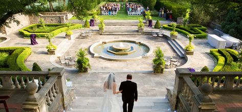 Unique wedding venues in Toronto include Jamie Kennedy at the Gardiner, the Island Yacht Club, the Argonaut Rowing Club and the Berkeley Church. Canadian Wedding Venues, Graydon Hall Manor, Wedding Venues Ontario, Canadian Wedding, Garden Ceremony, Gardens Ideas, Wedding Brochure, Most Romantic Places, Manor Wedding