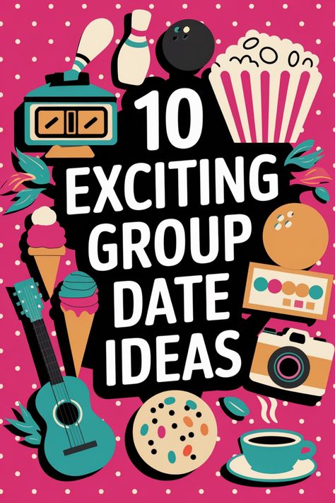 Looking for fun group date ideas? Check out these 10 exciting group date ideas that are perfect for getting together with friends and loved ones. From outdoor adventures to cozy nights in, there's something for everyone to enjoy. Spice up your social life and make memories that will last a lifetime with these unique group date activities! Group Date Ideas, Potluck Dinner Party, Romanticized Life, Cooking For A Group, Date Activities, Potluck Dinner, Group Dates, Christmas Date, Class Games