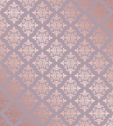 Vector Illustration Background, Rose Gold Wall Paint, Golden Floral Background, Gold Wallpaper Pattern, Gold Painted Walls, Floral Print Wallpaper, Wall Painting Living Room, Drawing Room Decor, Rose Gold Wallpaper