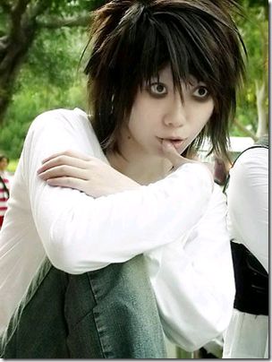 L Cosplay, Deat Note, L Lawliet, Epic Cosplay, Cos Play, Amazing Cosplay, Anime Hair, Manga Cosplay, Cosplay Makeup