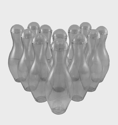 Amazon.com: Mini Bowling Pin Candy Container Party Favor 12 Pack: Toys & Games Diy Bowling, Bowling Party Favors, Bowling Birthday Invitations, Bowling Birthday Party, Boys Diy, Mini Bowling, Boy Party Favors, Birthday Invitations Diy, Its A Boy Balloons