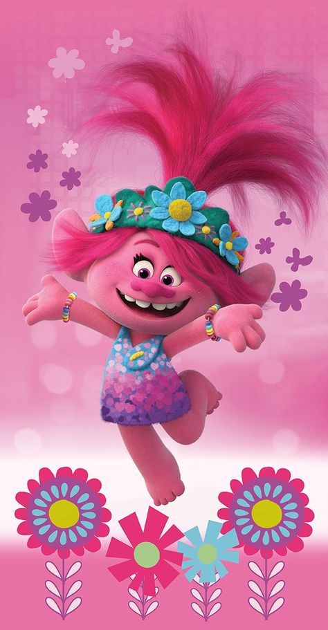 Trolls Birthday Party Cake, Birthday Party Images, Poppy Wallpaper, Princess Poppy, Trolls Birthday Party, Poppy And Branch, Troll Party, Trolls Movie, World Party